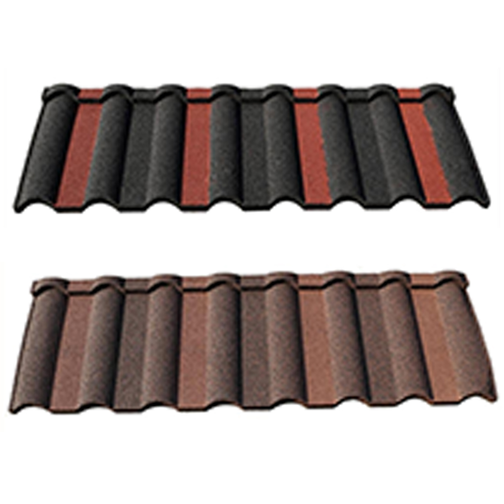 بلاط معدني مطلي بالحجر