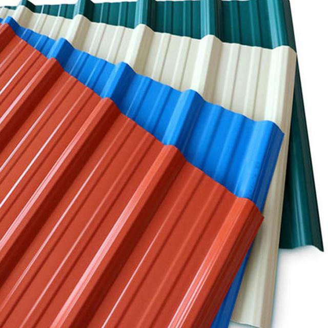 بلاط فولاذي ملون