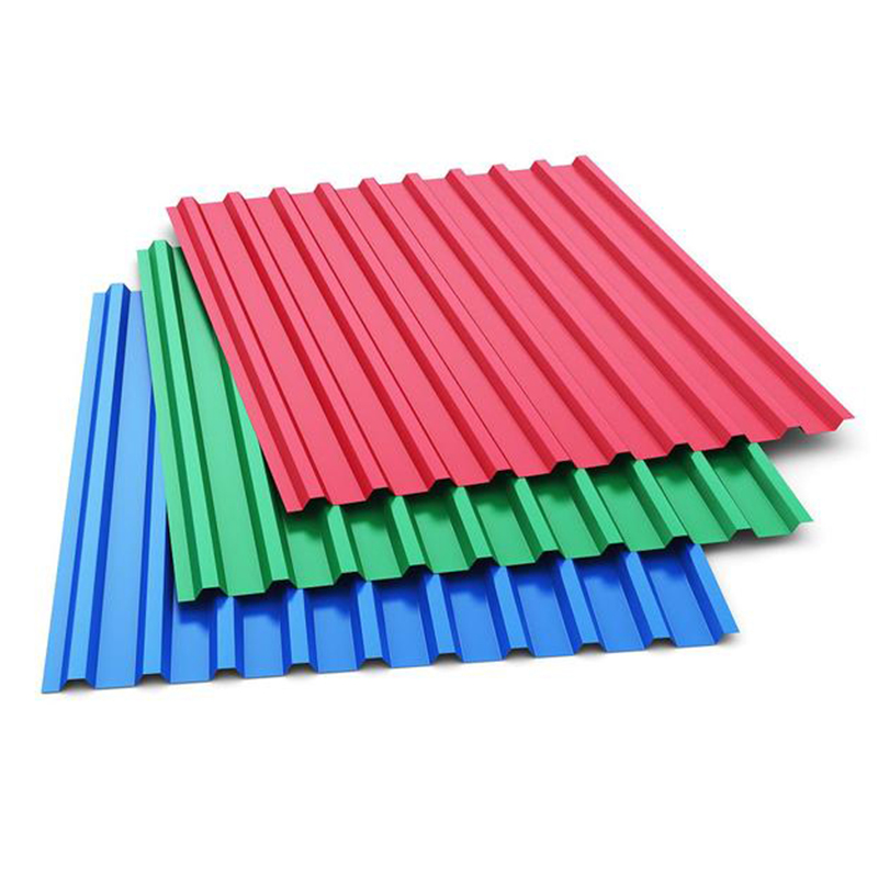 بلاط فولاذي ملون